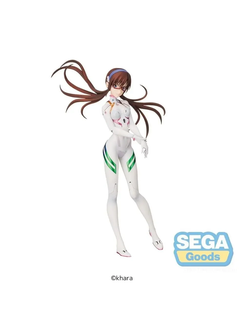 Sega Evangelion SPM Figure Mari Makinami Last Mission Activate Color NIB US Sell